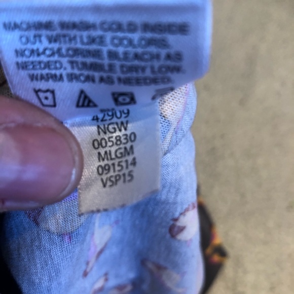 Hanna Andersson Novelty Print Bird Skirt Grey - Picture 5 of 7